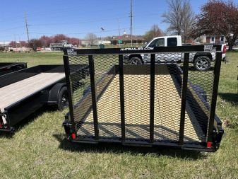 New 2025 H&H 76" x 12' Utility Trailer