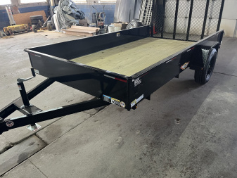 New 2025 H&H 76" x 12' Utility Trailer