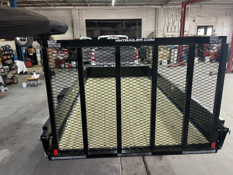 New 2025 H&H 76" x 12' Utility Trailer