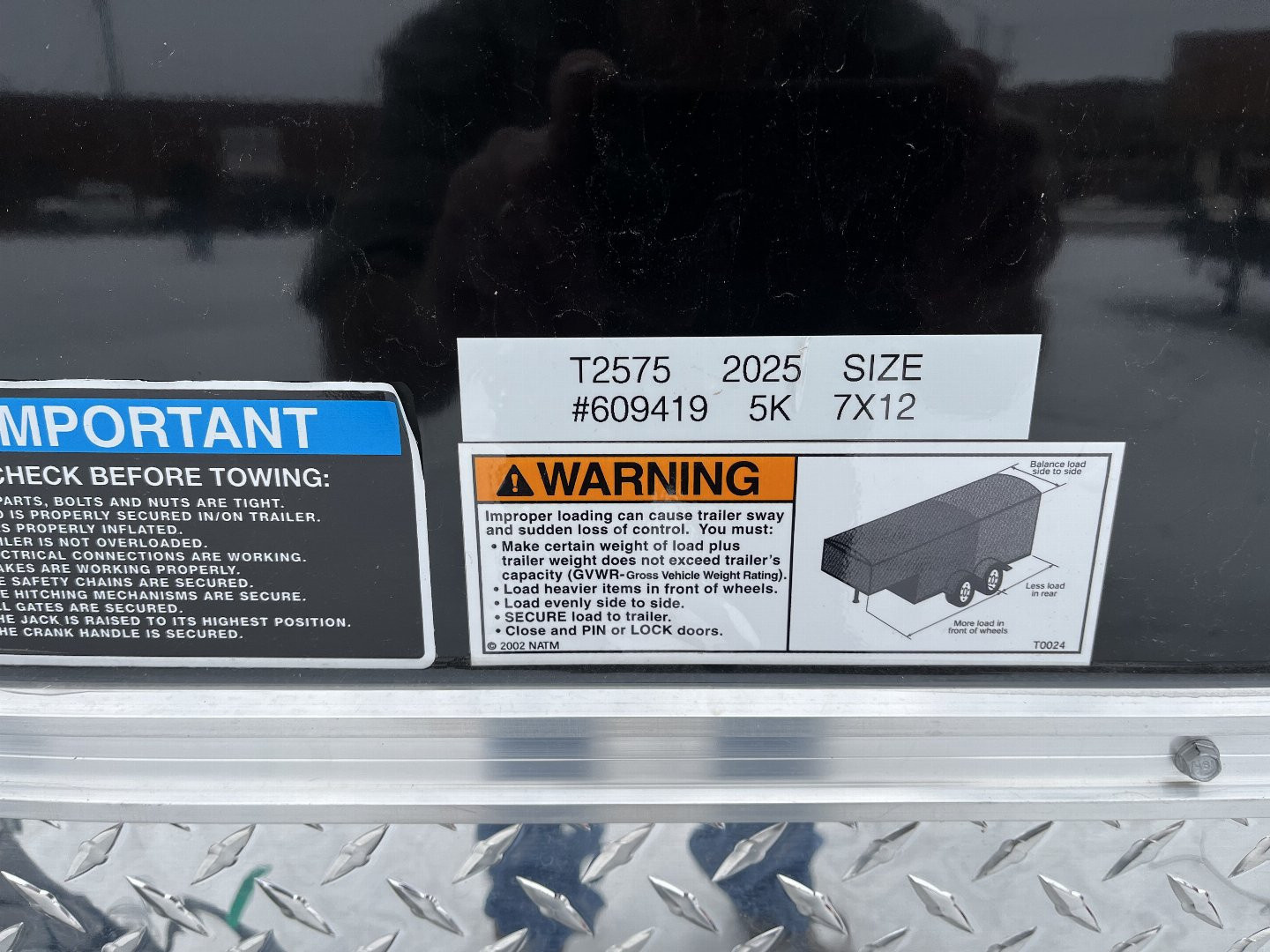 New 2025 H&H Trailers H8412SFTV-050 Cargo / Enclosed Trailer