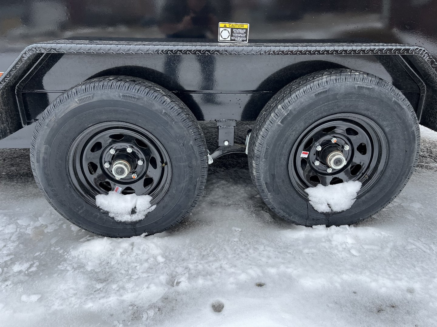 New 2025 H&H Trailers H7612UD-24-100 Dump Trailer