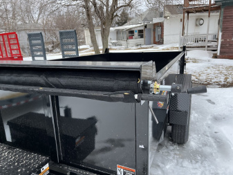 New 2025 H&H Trailers H7612UD-24-100 Dump Trailer