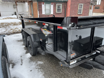 New 2025 H&H Trailers H7612UD-24-100 Dump Trailer