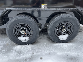 New 2025 H&H Trailers H7612UD-24-100 Dump Trailer