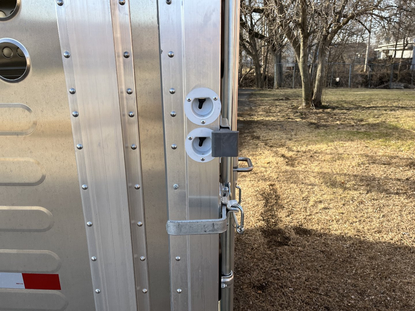 New 2025 Merritt Livestock Stock Trailer 94x32 Triple Axle