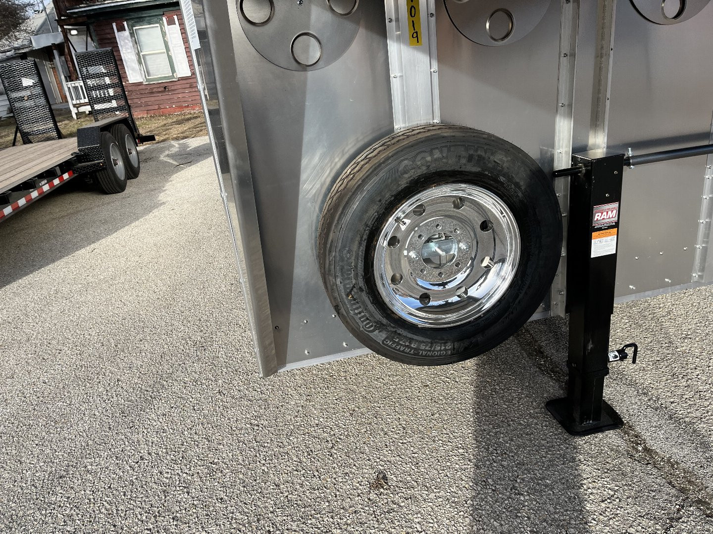 New 2025 Merritt Livestock Stock Trailer 94x32 Triple Axle