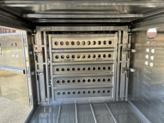 New 2025 Merritt Livestock Stock Trailer 94x32 Triple Axle