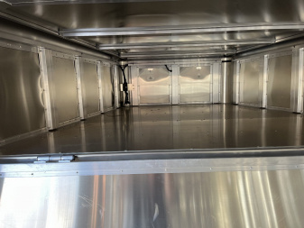 New 2025 Merritt Livestock Stock Trailer 94x32 Triple Axle