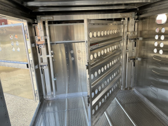 New 2025 Merritt Livestock Stock Trailer 94x32 Triple Axle