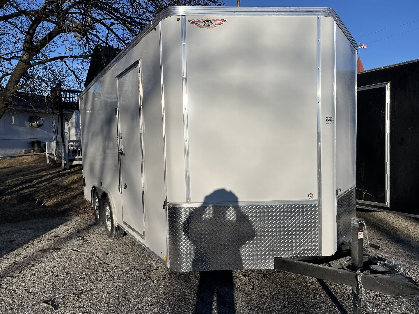 New 2025 H&H Trailers 8'5" x 16' 10K Cargo / Enclosed Trailer
