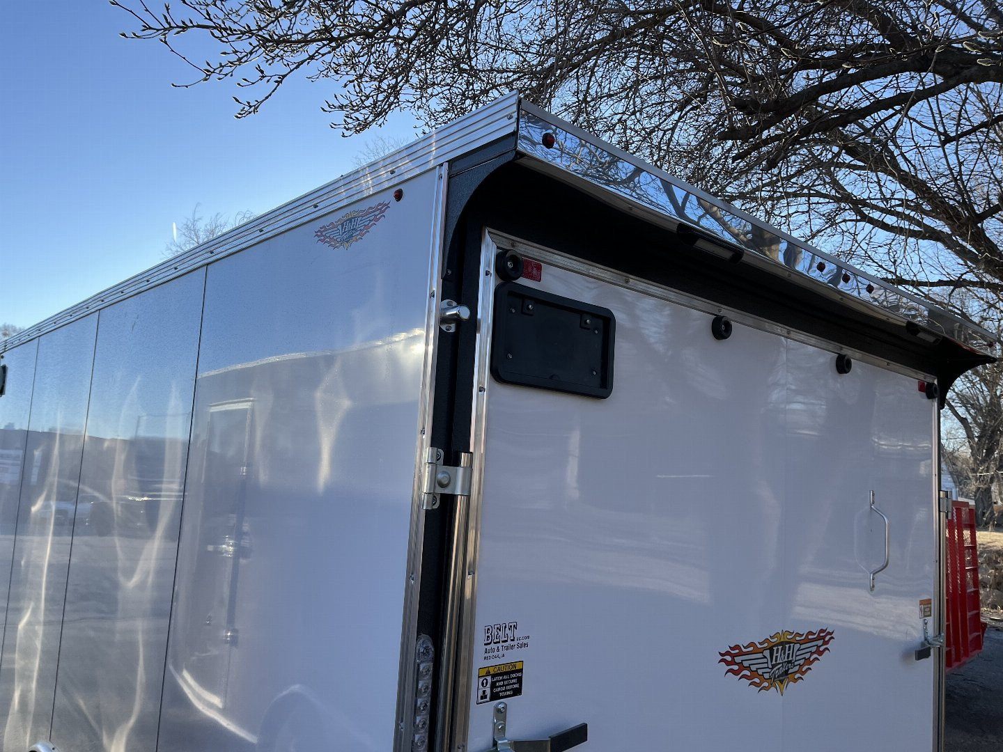 New 2025 H&H Trailers 8'5" x 16' 10K Cargo / Enclosed Trailer