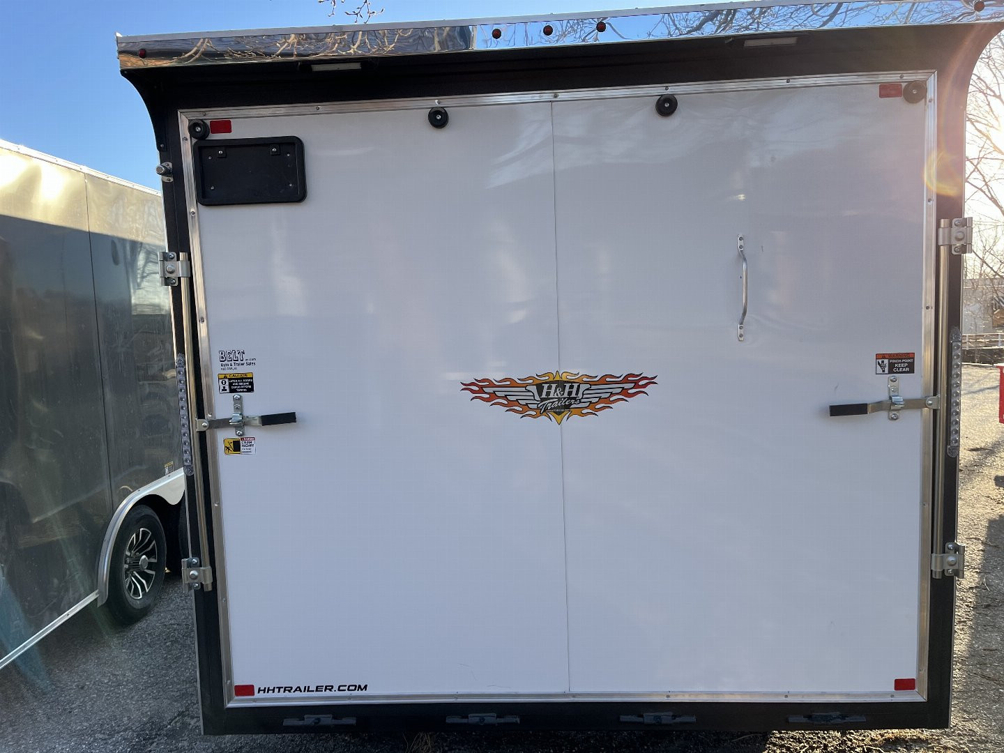 New 2025 H&H Trailers 8'5" x 16' 10K Cargo / Enclosed Trailer