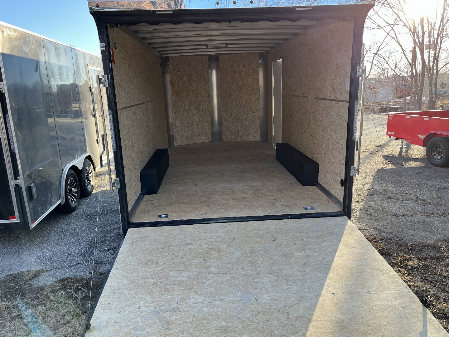 New 2025 H&H Trailers 8'5" x 16' 10K Cargo / Enclosed Trailer
