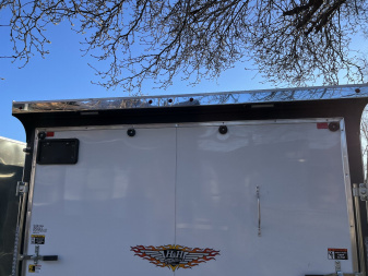 New 2025 H&H Trailers 8'5" x 16' 10K Cargo / Enclosed Trailer