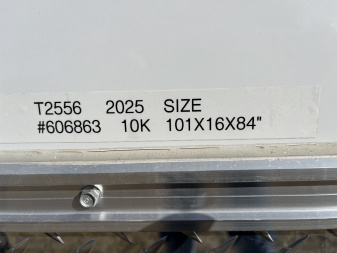 New 2025 H&H Trailers 8'5" x 16' 10K Cargo / Enclosed Trailer