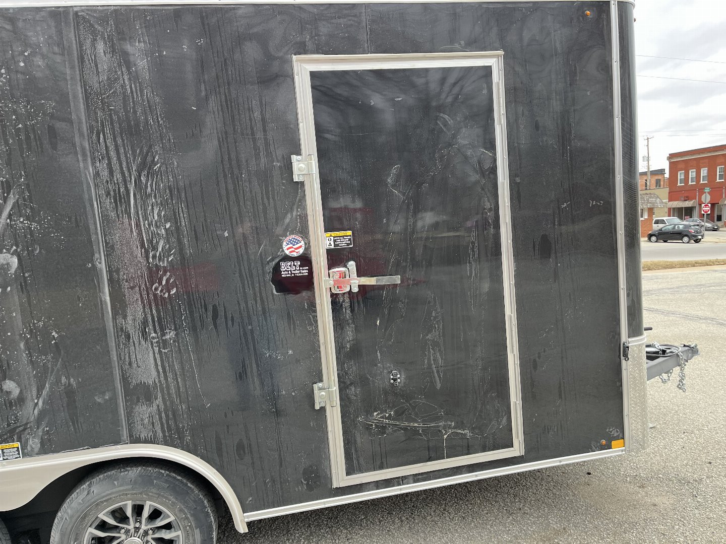 New 2025 H&H 8'5" x 16' 10K Cargo Trailer