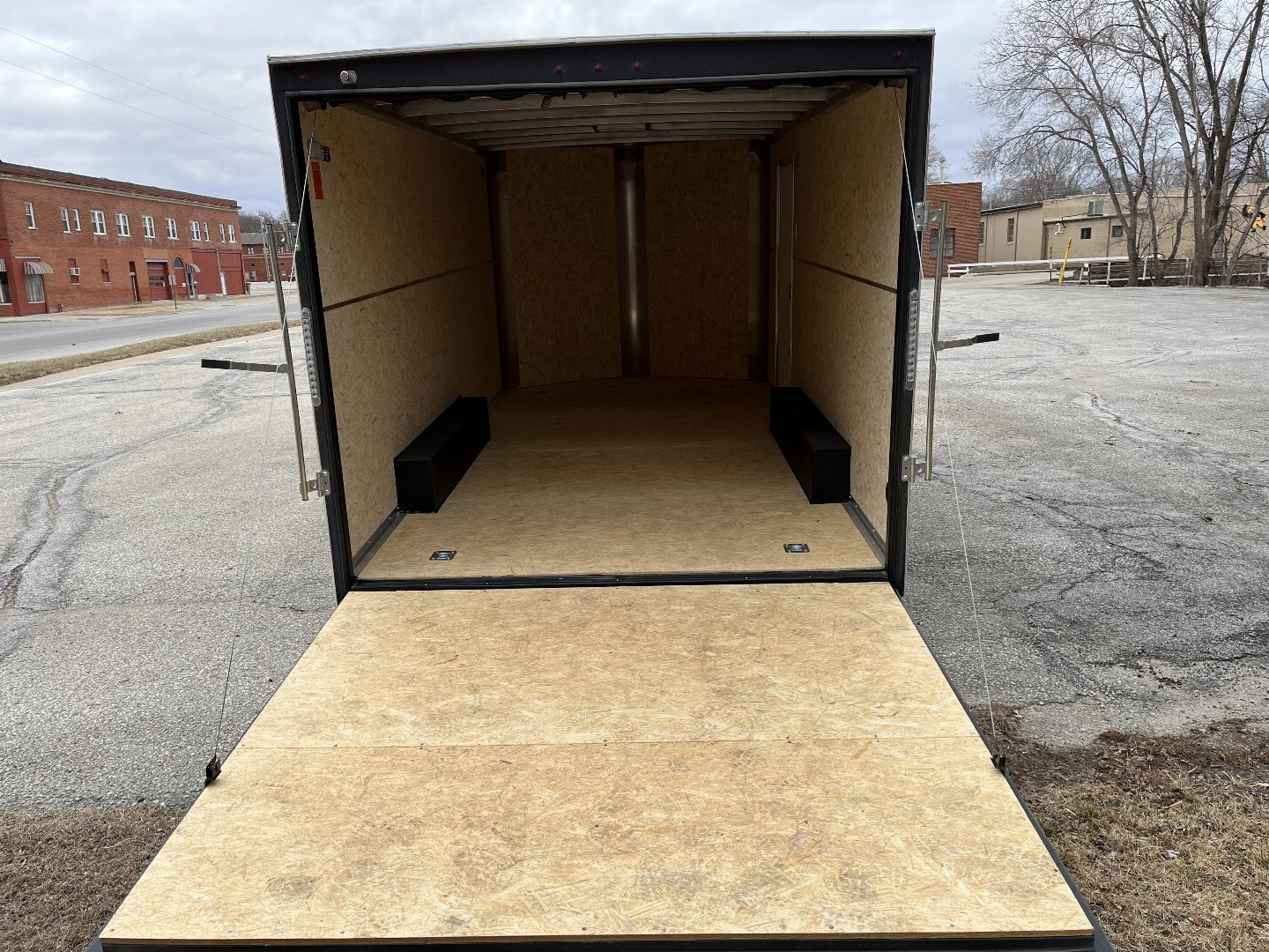 New 2025 H&H 8'5" x 16' 10K Cargo Trailer