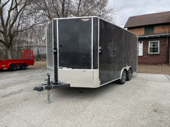New 2025 H&H 8'5" x 16' 10K Cargo Trailer