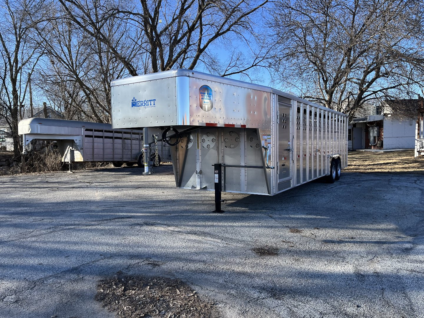 New 2025 Merritt Stock Horse Trailer