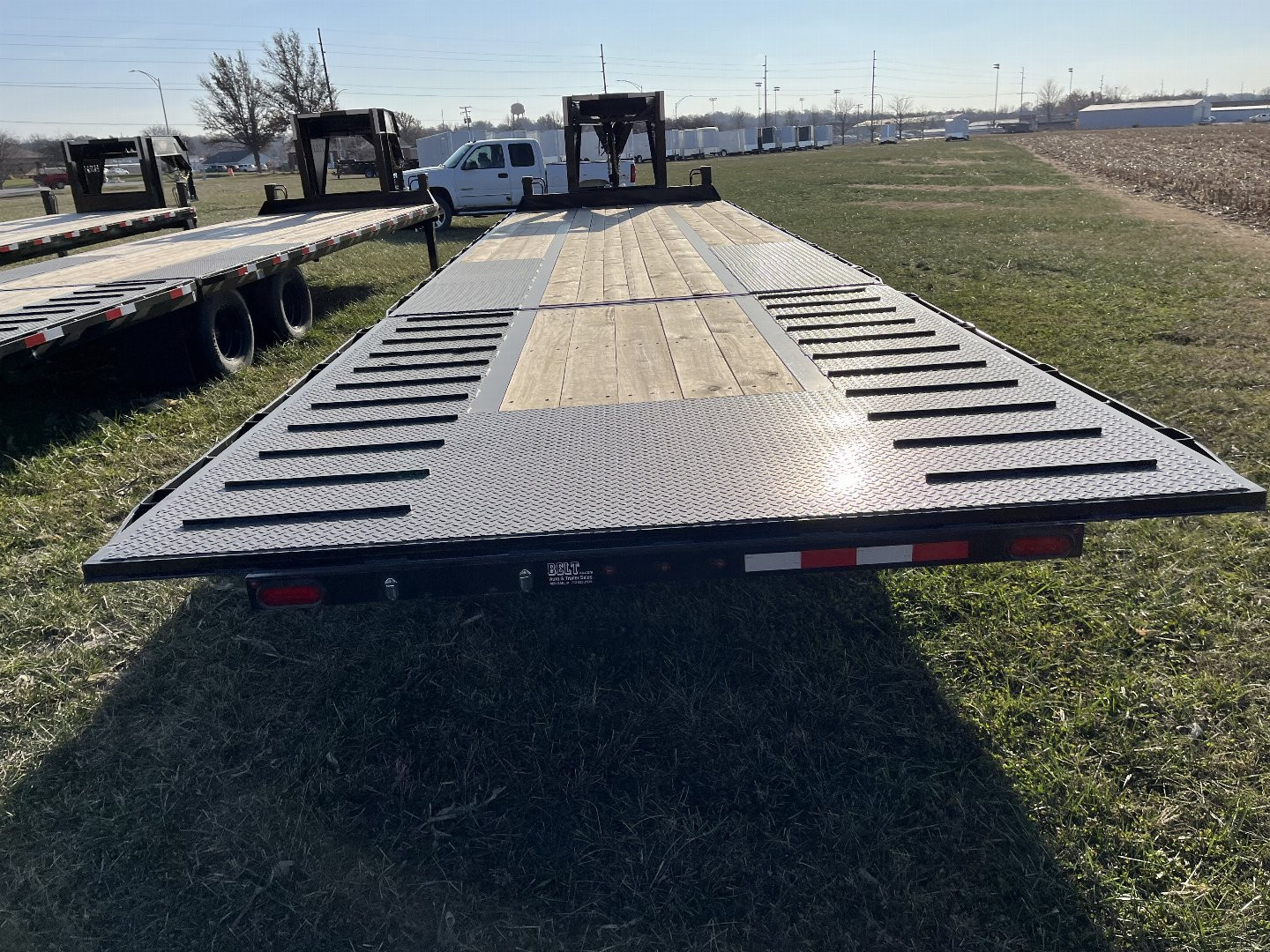 New 2025 H&H Deckover Hyd Tail Deckover Trailer