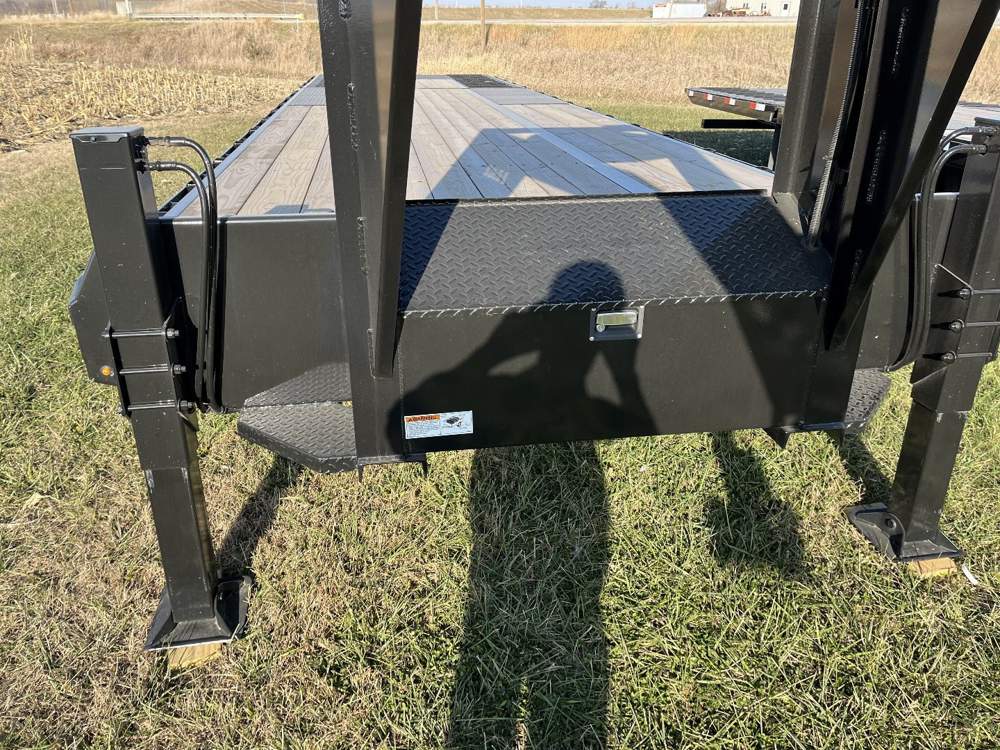 New 2025 H&H Deckover Hyd Tail Deckover Trailer