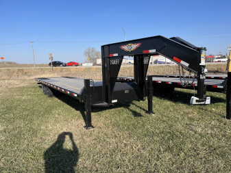 New 2025 H&H Deckover Hyd Tail Deckover Trailer