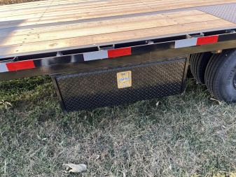 New 2025 H&H Deckover Hyd Tail Deckover Trailer