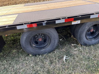 New 2025 H&H Deckover Hyd Tail Deckover Trailer