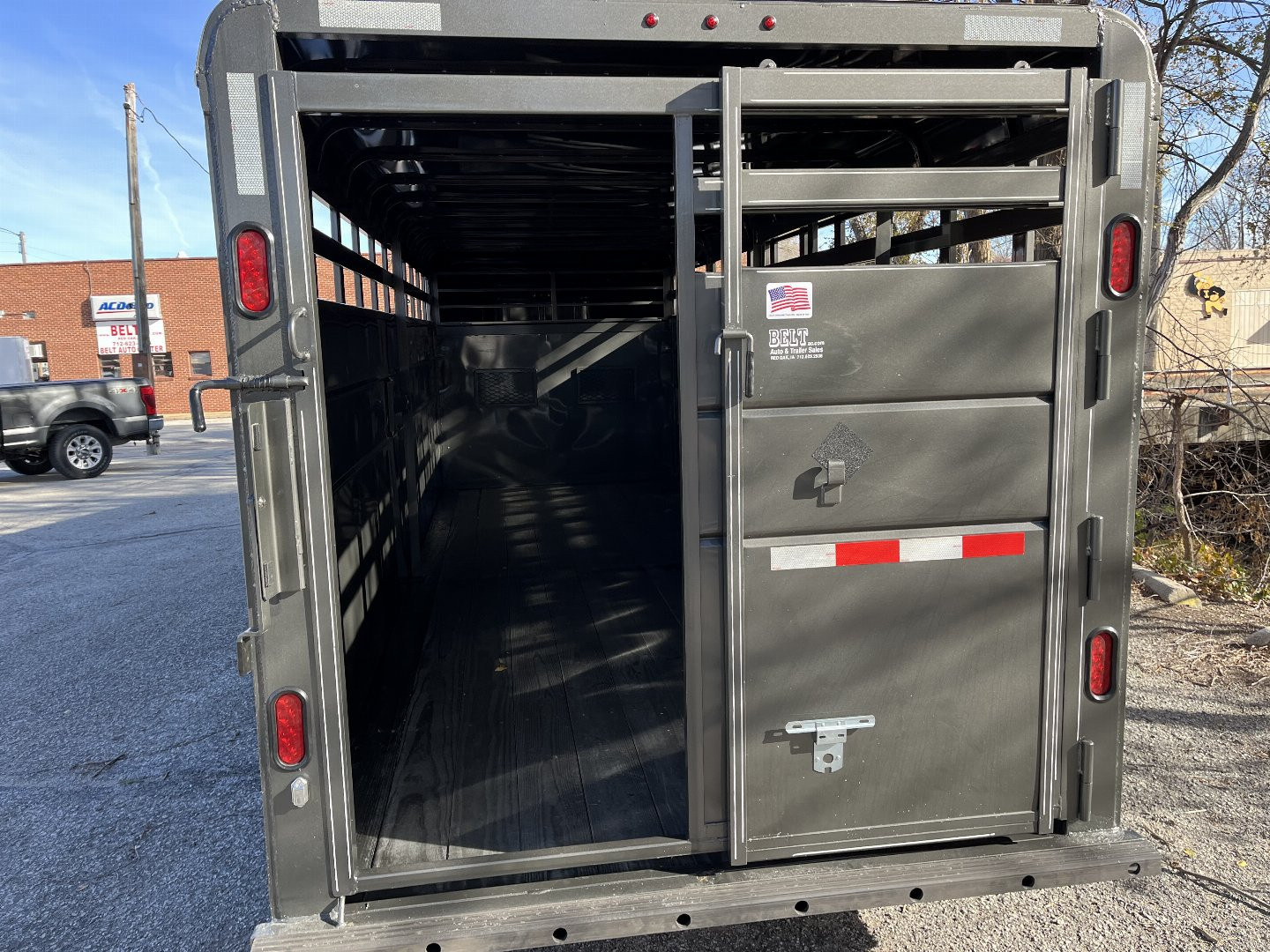 New 2025 S & S Dura Line Stock Trailer