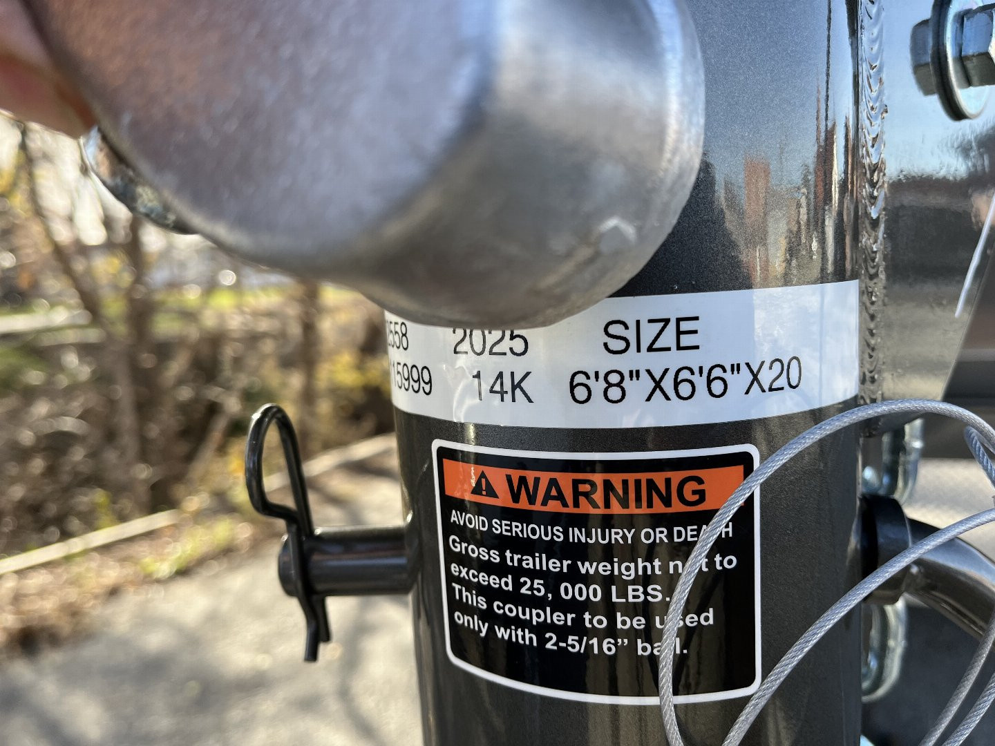 New 2025 S & S Dura Line Stock Trailer