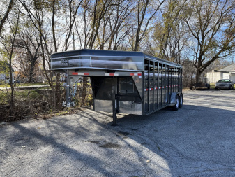 New 2025 S & S Dura Line Stock Trailer