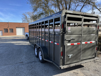 New 2025 S & S Dura Line Stock Trailer