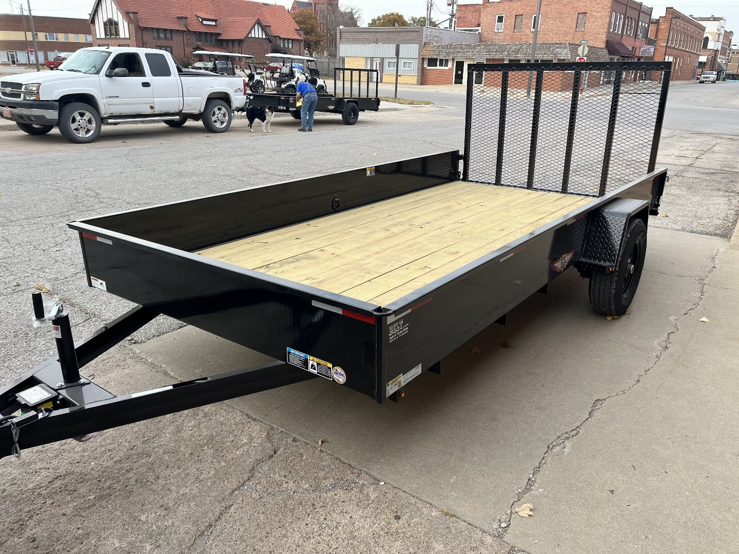 New 2025 H&H Trailers Utility Landscape Trailer