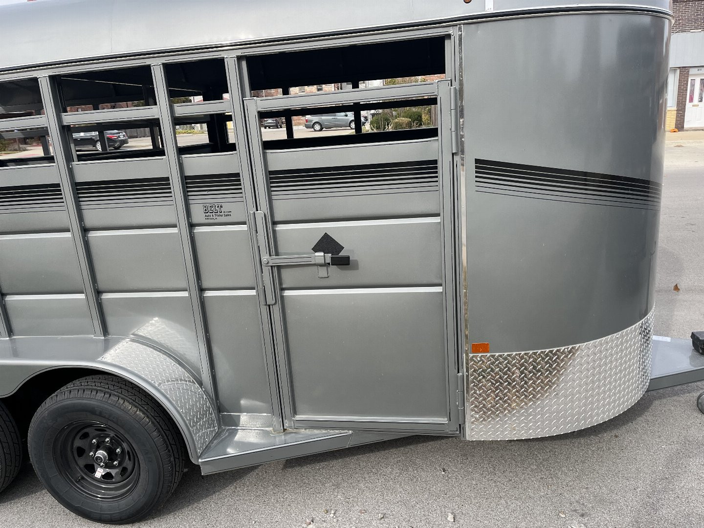 New 2025 S & S Dura Line Stock / Stock Combo Trailer