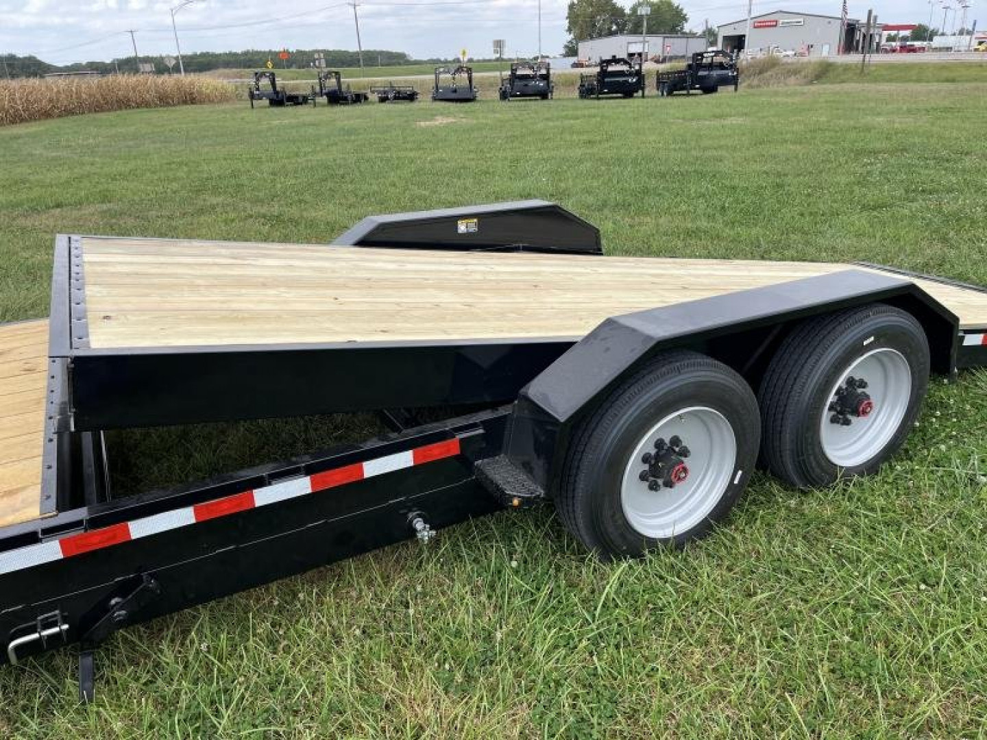 New 2025 H&H Trailers Gravity Tilt Equipment Trailer