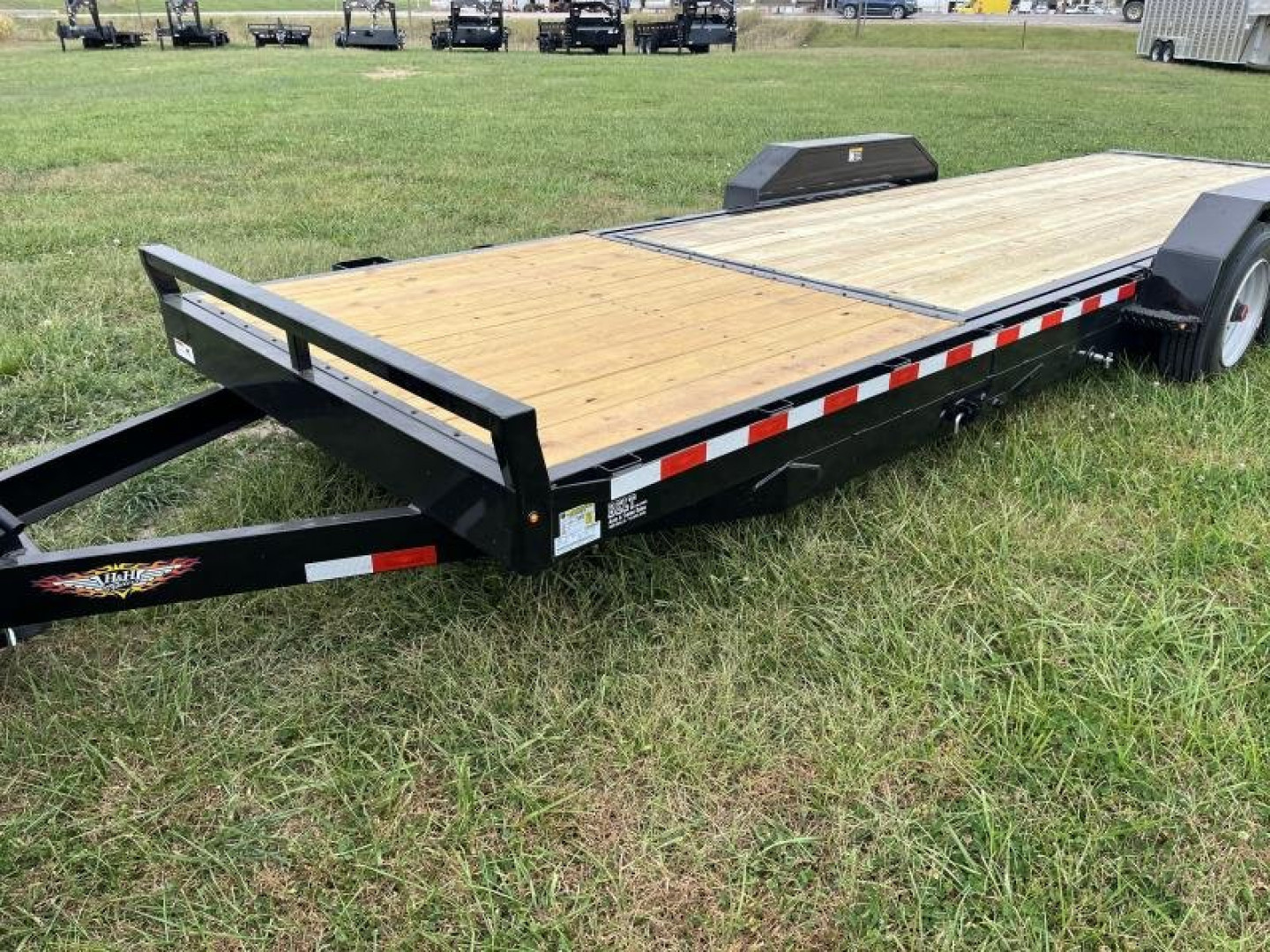 New 2025 H&H Trailers Gravity Tilt Equipment Trailer