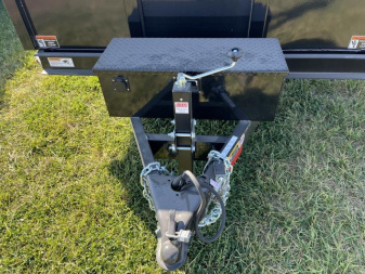 New 2025 H and H Trailer 76x12 Utility Dump Trailer  10K Single Ram