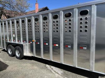New 2025 Merrit Trailers Livestock Stock / Stock Combo Trailer
