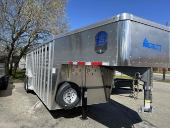 New 2025 Merrit Trailers Livestock Stock / Stock Combo Trailer