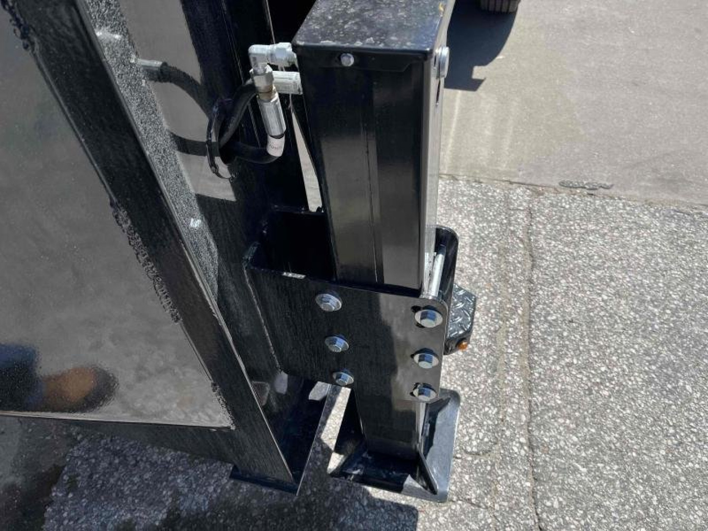 New 2024 H and H Trailer 83x14 Industrial Gooseneck Dump Trailer  14K Scissor