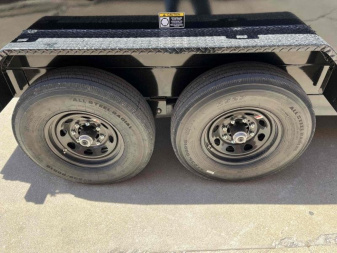 New 2024 H and H Trailer 83x14 Industrial Gooseneck Dump Trailer  14K Scissor