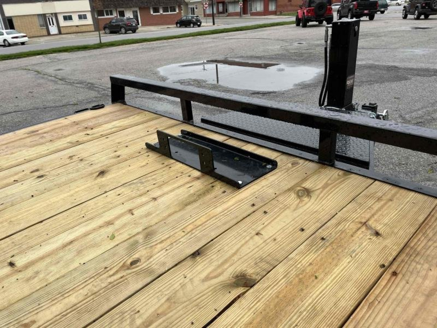 New 2024 H and H Trailer 102x24 Power Tilt Bumper Pull Deckover Trailer  17.6K