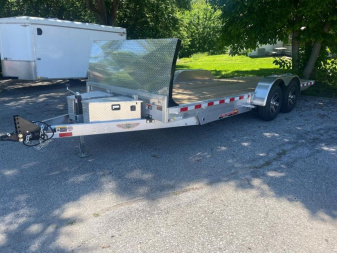 Used 2022 H&H Trailers Speedloader Electric tilt Car Hauler