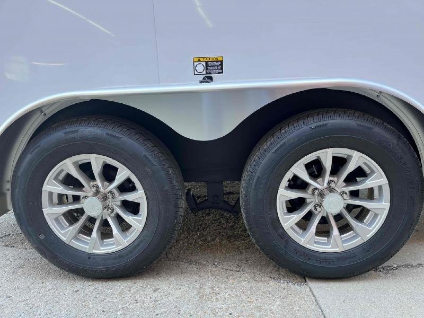 New 2025 H and H Trailer 7x12 HH Series Flat Top V-Nose Enclosed Cargo Trailer  7K Tandem