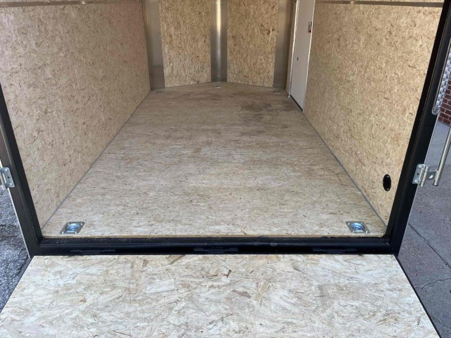 New 2025 H and H Trailer 7x12 HH Series Flat Top V-Nose Enclosed Cargo Trailer  7K Tandem