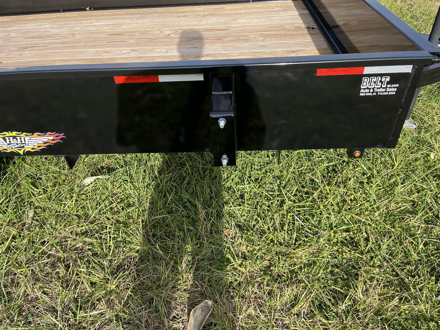 New 2025 H and H Trailer 82x12 Solid Side Utility Trailer  5K Brake