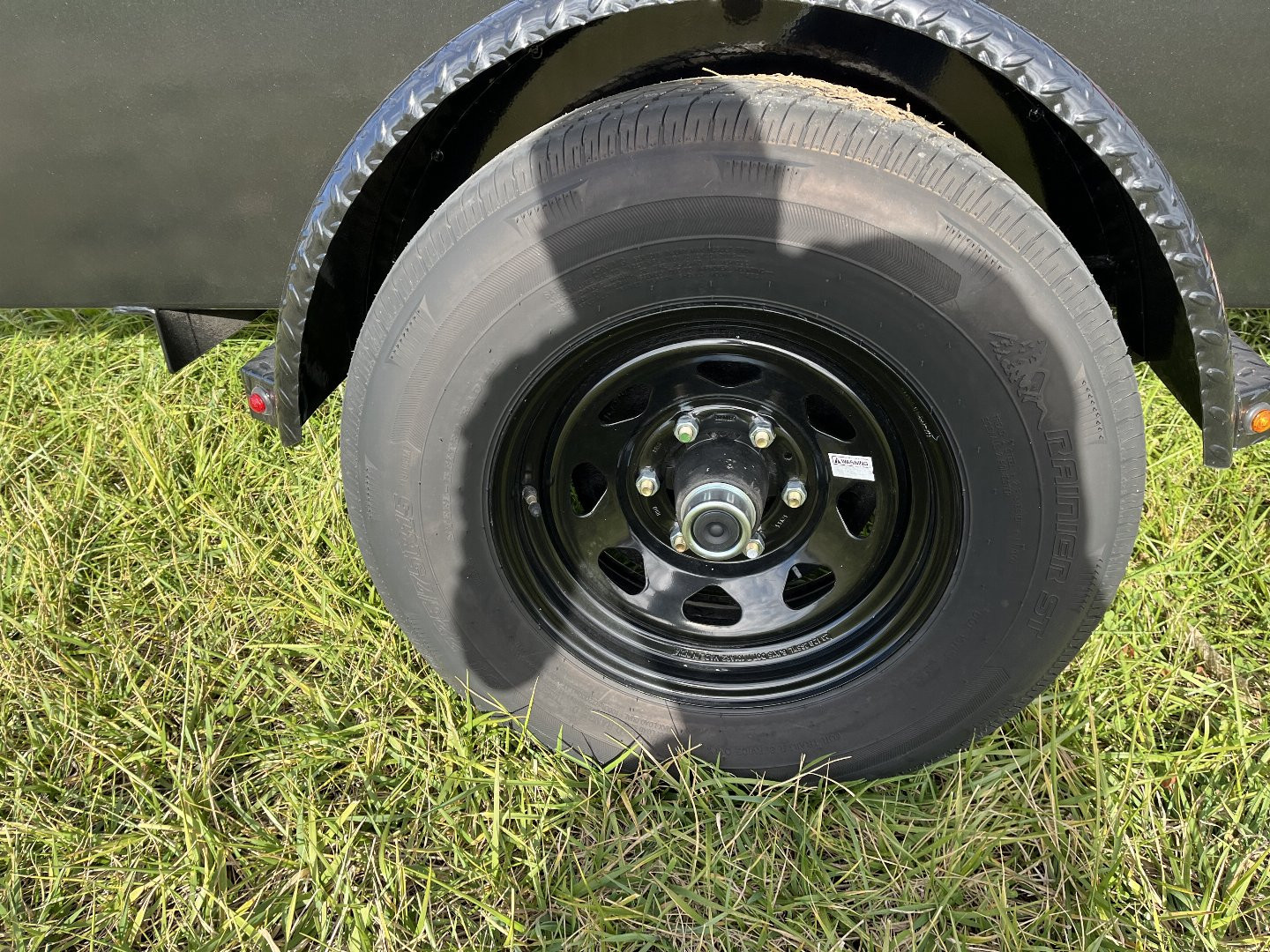 New 2025 H and H Trailer 82x12 Solid Side Utility Trailer  5K Brake