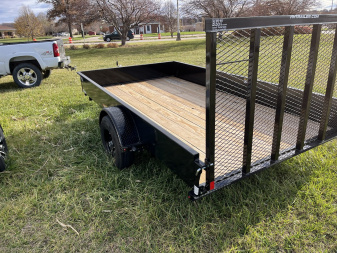New 2025 H and H Trailer 82x12 Solid Side Utility Trailer  5K Brake