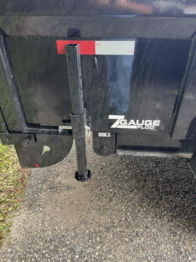 New 2025 H and H Trailer 83 x 16 Topline Gooseneck Telescoping I-Beam Dump 17.6K