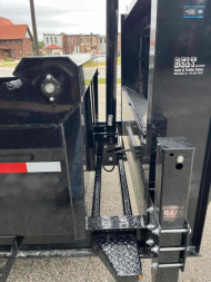 New 2025 H and H Trailer 83 x 16 Topline Gooseneck Telescoping I-Beam Dump 17.6K